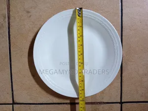 12pc Melamine Plate/Round Dinner Plate