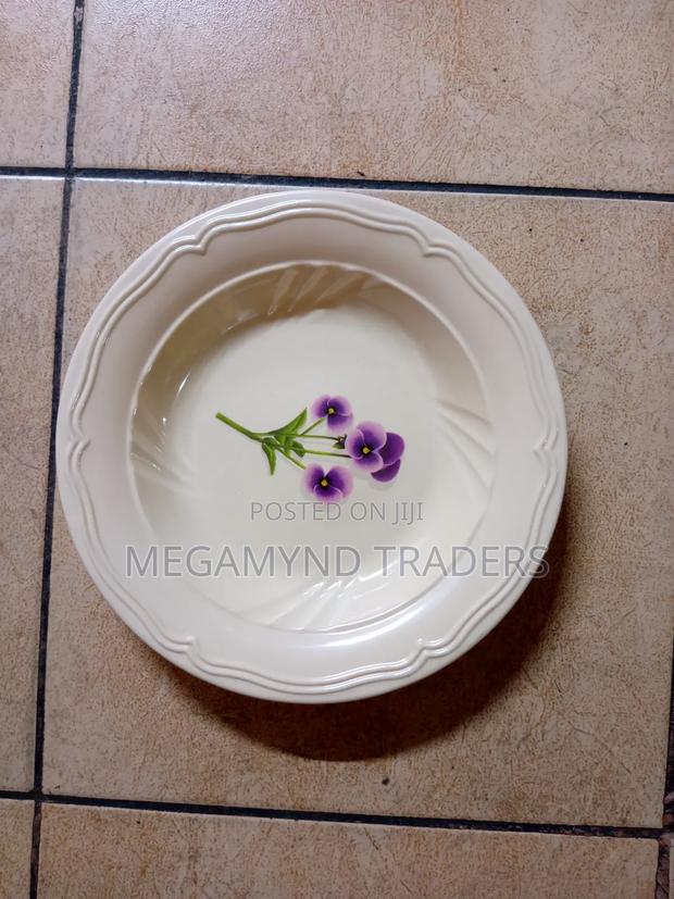 12pc Melamine Plate/Round Dinner Plate - thumbnail 6
