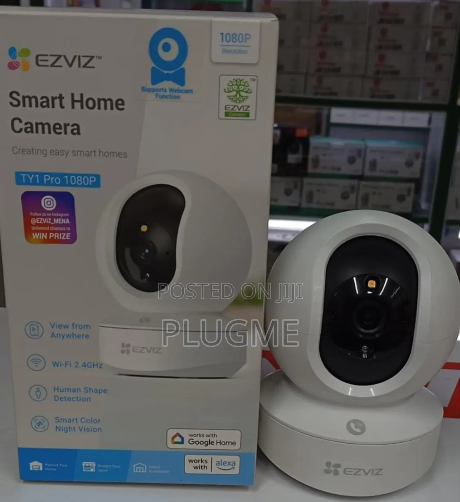 Ezviz Ty1 Pro 1080p Smart Home Camera.