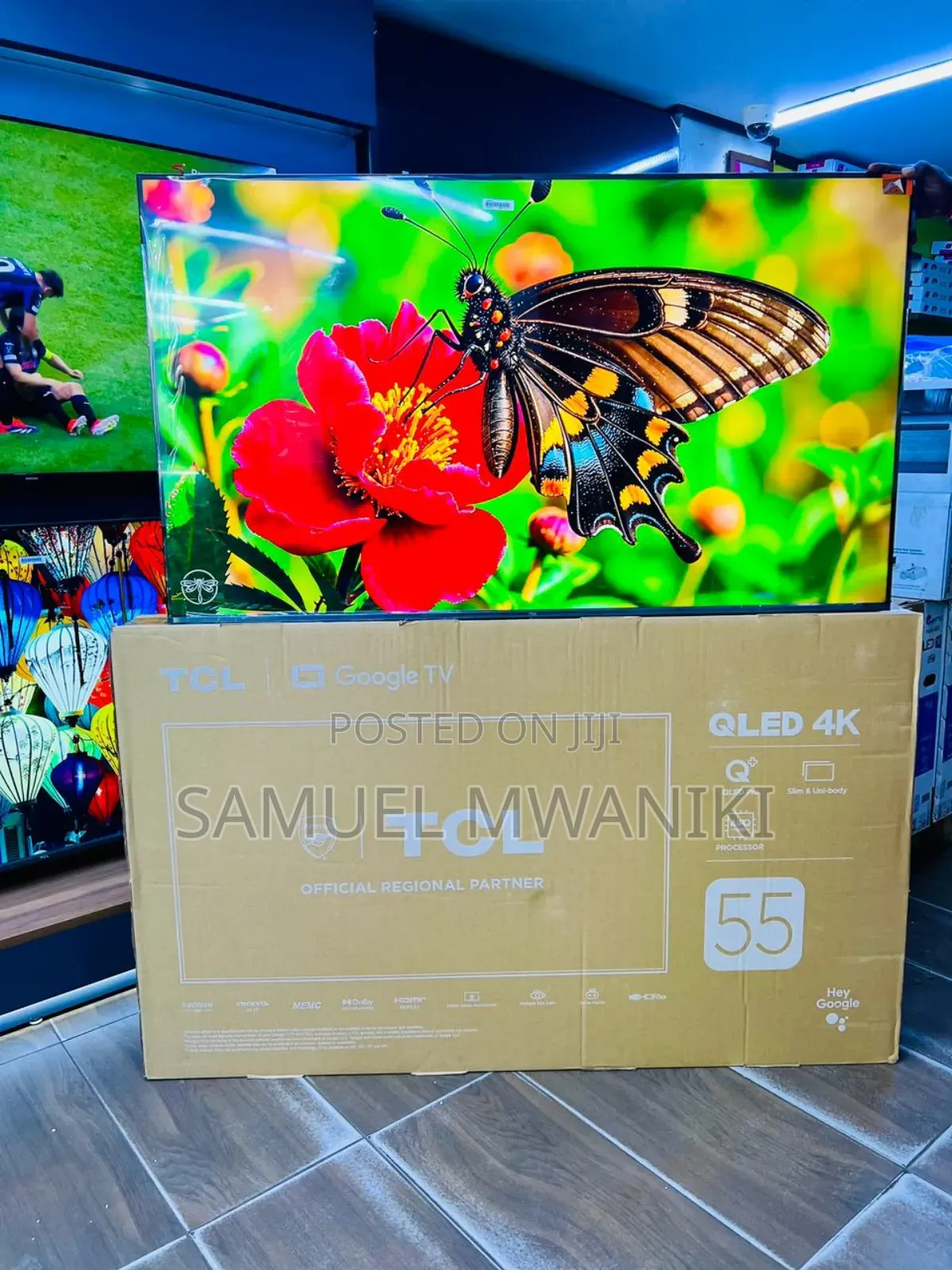 TCL 55′′ Qled Pro Classic Uhd Google Tv Latest Model