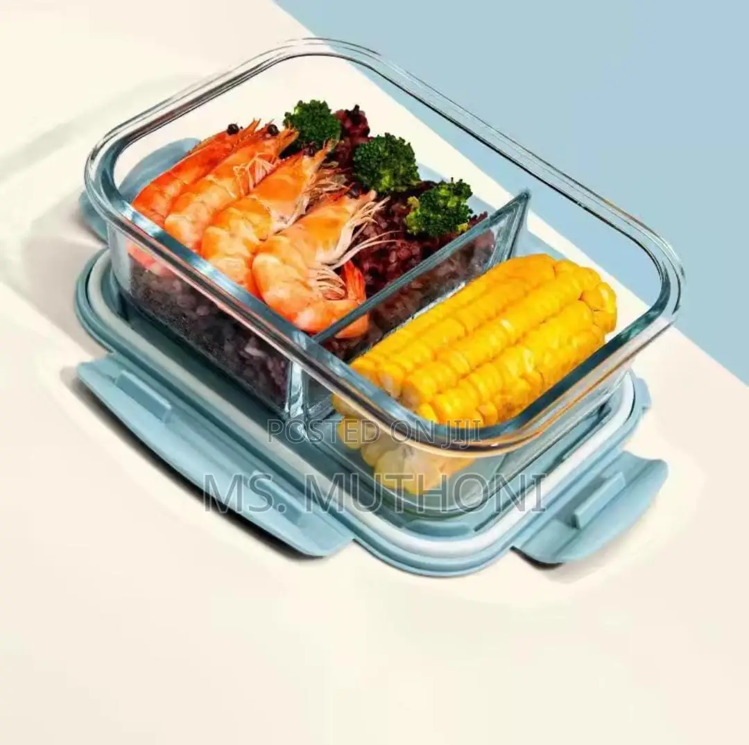 *Single Piece !!High Borosilicate Lunch Box*