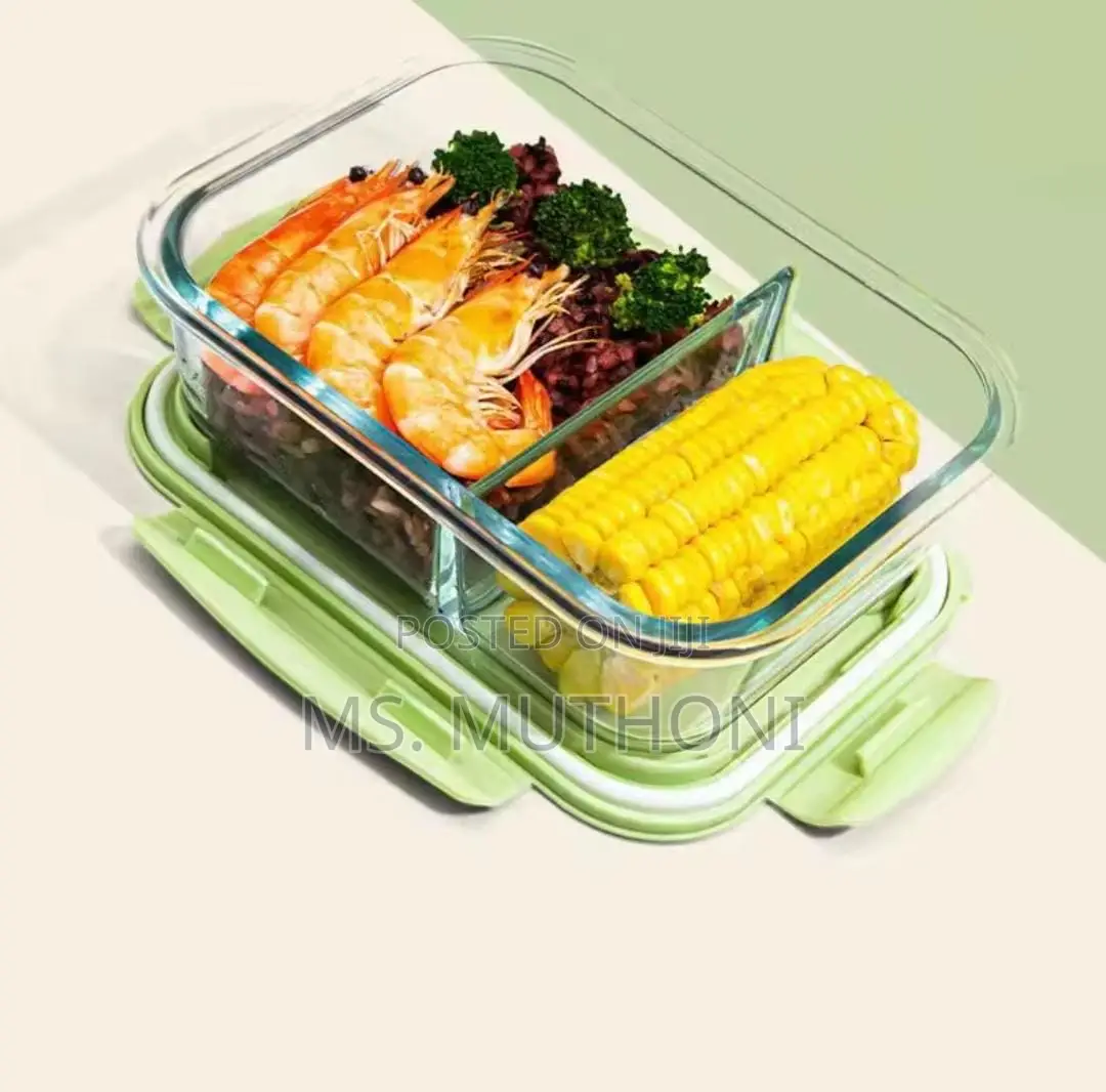 *Single Piece !!High Borosilicate Lunch Box*