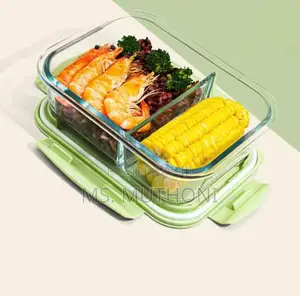 *Single Piece !!High Borosilicate Lunch Box*