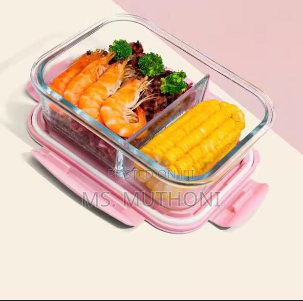*Single Piece !!High Borosilicate Lunch Box* - thumbnail 3