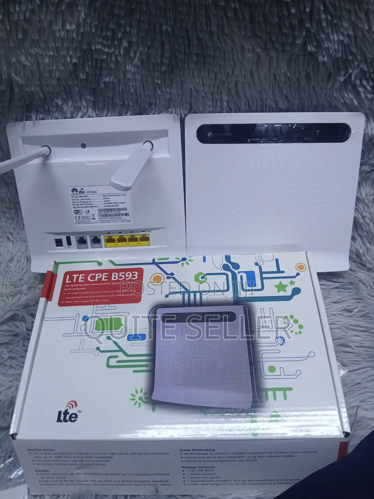 Telcom Safaricom Airtel Simcard Home Router Huawei B593 300mbps