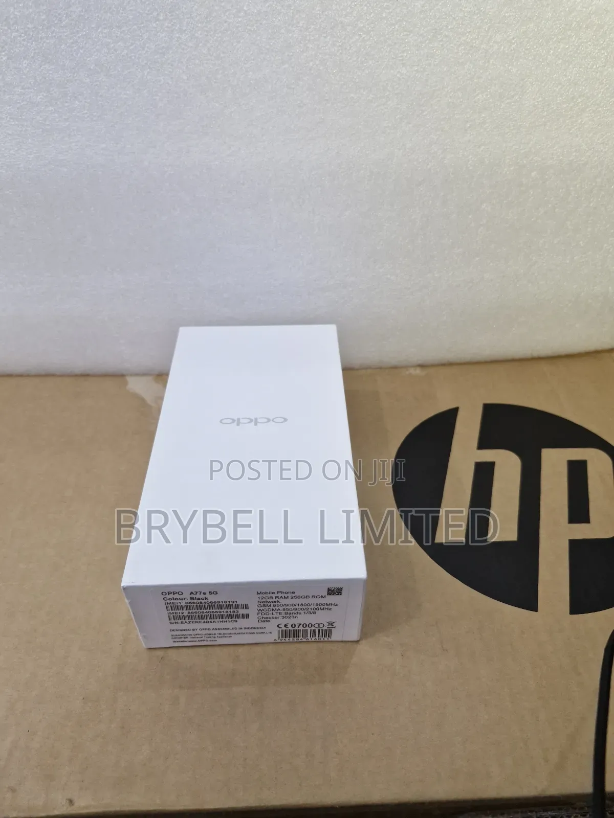 New Oppo A77s 128 GB Black