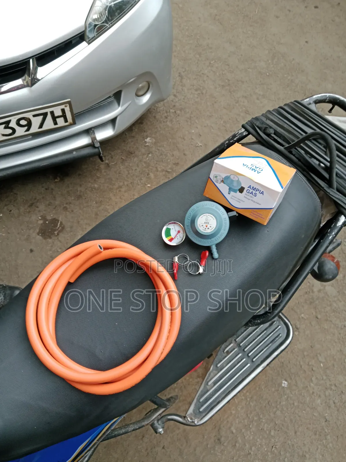 3in1 Combo Low Gas Pressure Gas 13kg Regulator With 2m Pipe+Clips