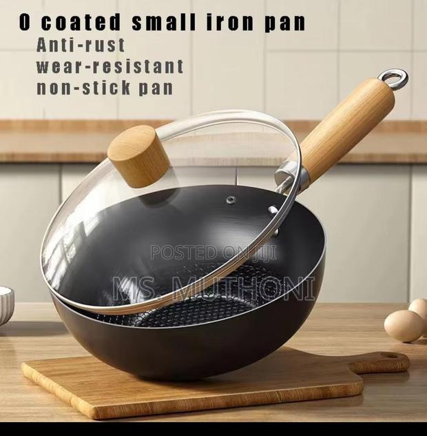 Heavy Quality Coated Deep Frying Pan With Lid* - main view