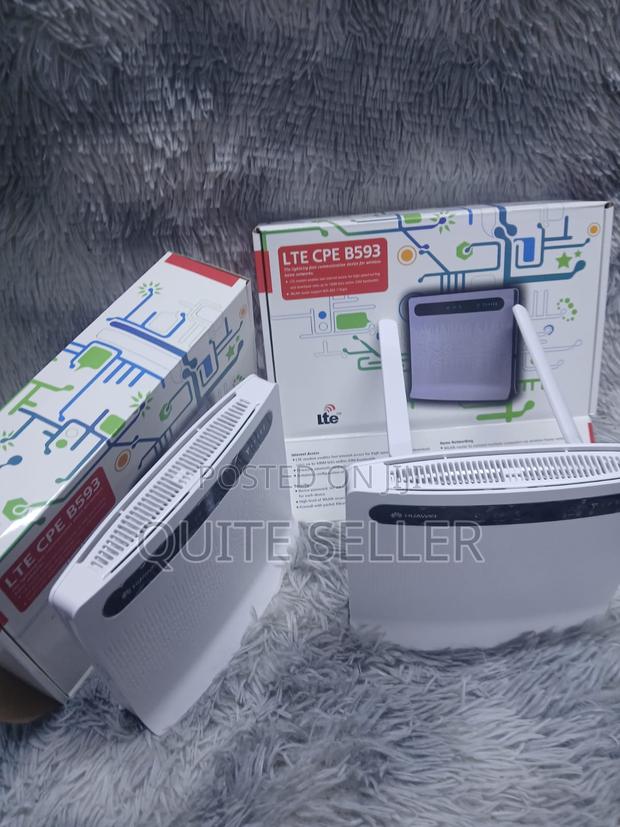 Huawei B593 4g Lte Cpe Universal Wifi Router Cpe Simcard - main view
