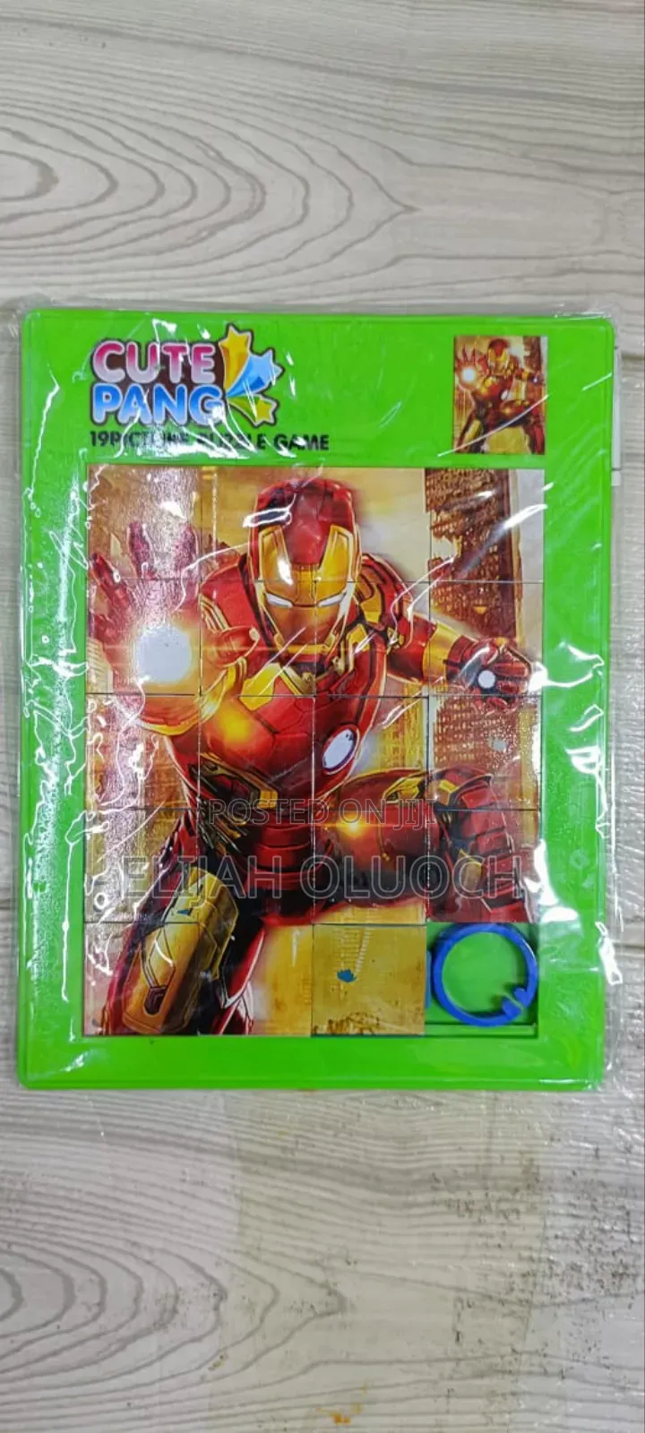 Cartoon Theemed Plastic Puzzles.