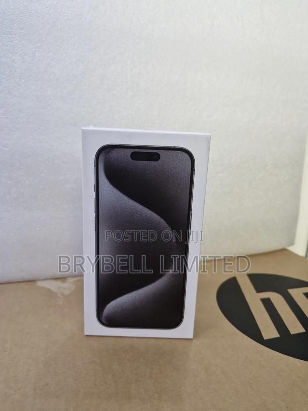 New Apple iPhone 15 Pro 256 GB Black - thumbnail 3