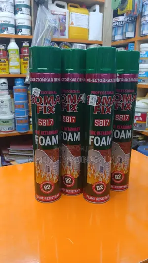Soma Fix Fire Retardant,Fireproof Pu Foam for Insulation,S817-B2