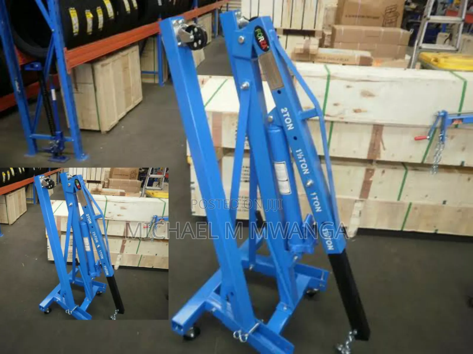 Industrial Engine Crane