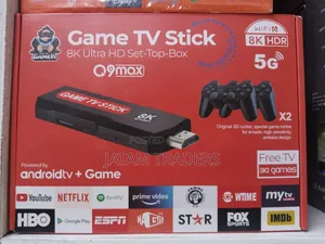 Game Tv Stick Q9 Max With 2 Pads