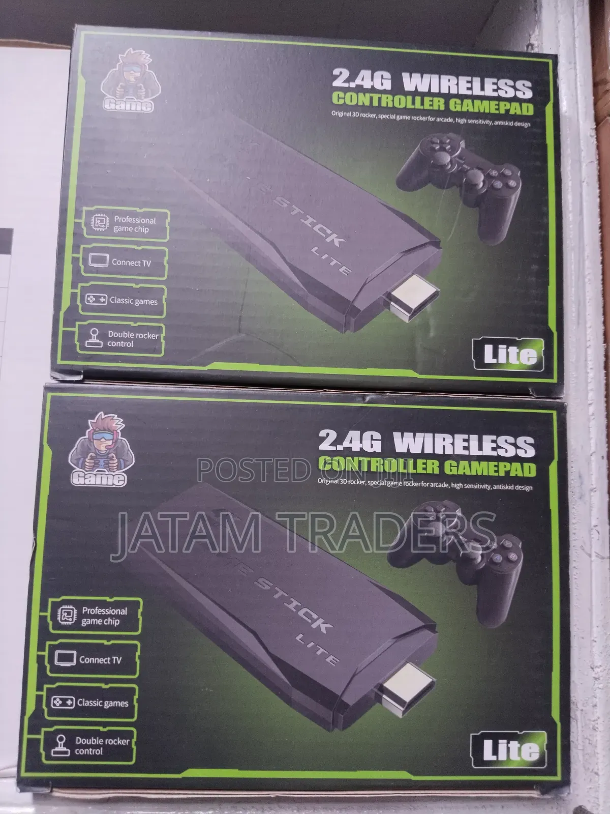 M8 Game Tv Stick With 2 Pads