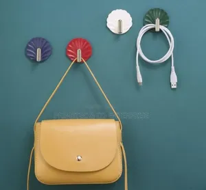 4pcs Punch-Free Wall Hanging Hooks