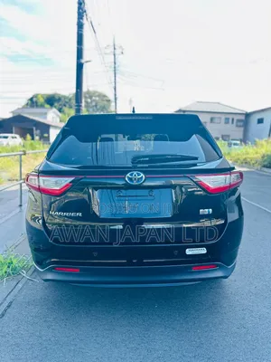 Toyota Harrier 2.5 Hybrid 4WD 2018 Black
