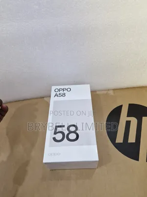 New Oppo A58 128 GB Black