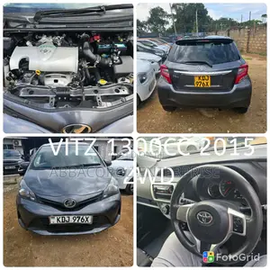 Toyota Vitz 1.3 FWD 5dr 2015 Gray