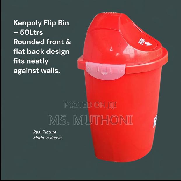 Home / Office Flip Dust Bin (50 L) - main view