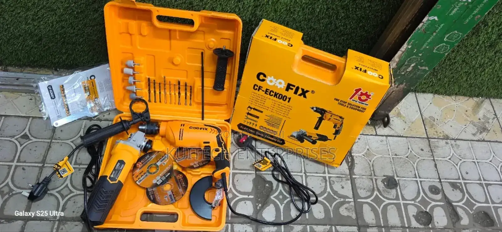 Combo Tool Kit/ Electric Coofix Electric Combo (Grinder+Drill)