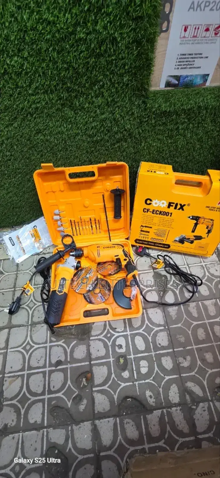 Combo Tool Kit/ Electric Coofix Combo (Grinder+Drill)