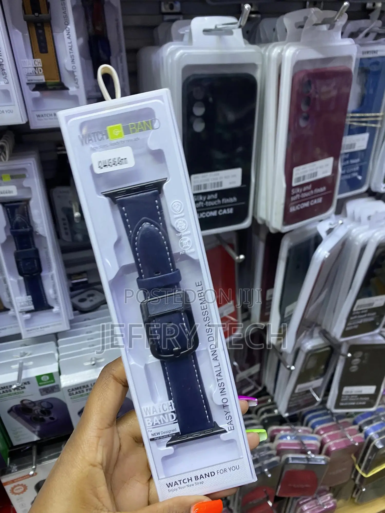 Bestig Apple Watch Band 42 44 45 46 49mm Leather Straps
