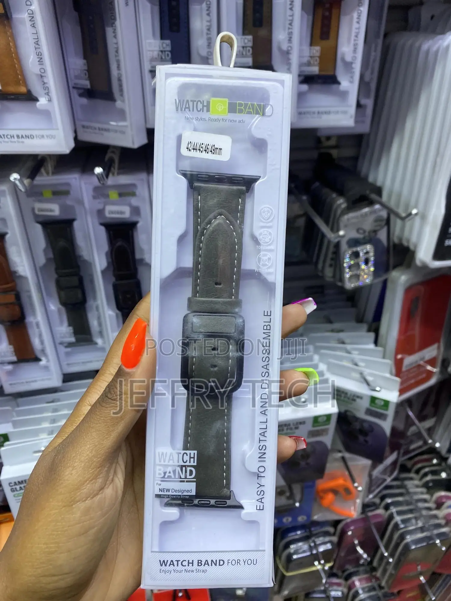Rimac Leather Bands for 42 44 45 46 49mm Watch Straps