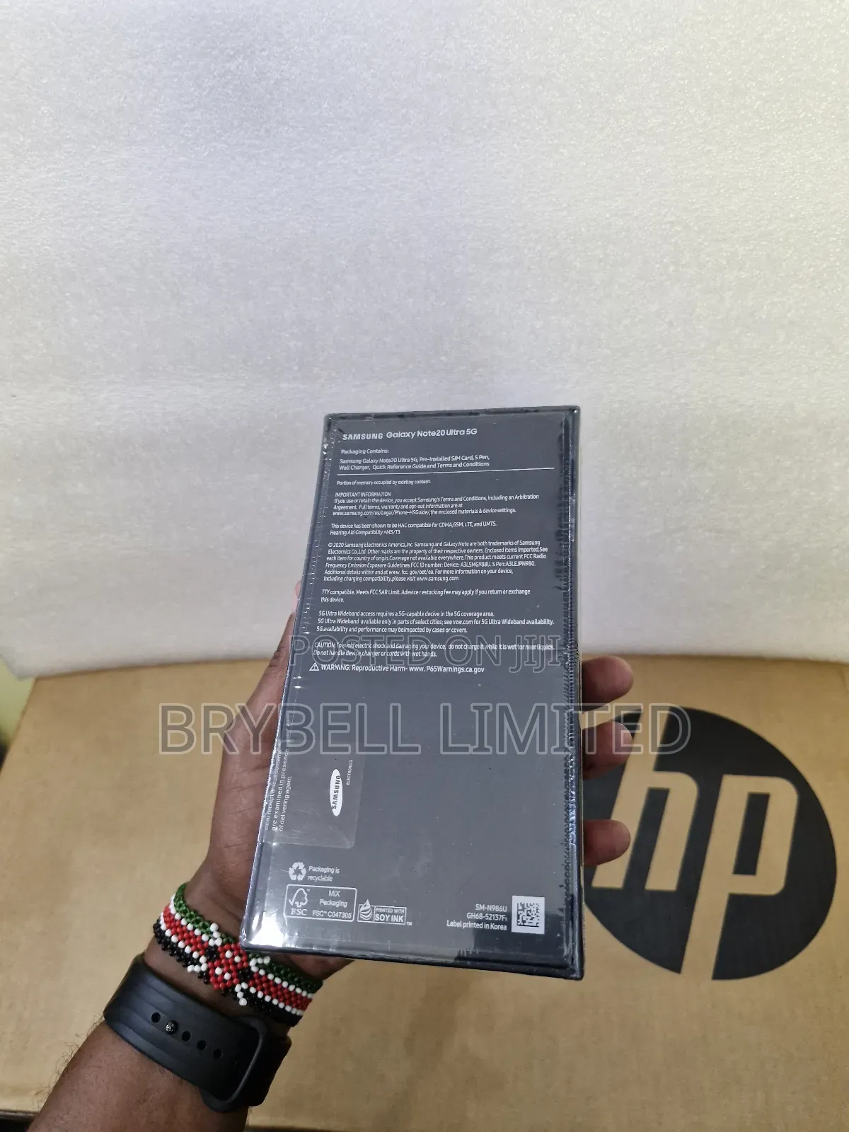 New Samsung Galaxy Note 20 Ultra 5G 128 GB Black