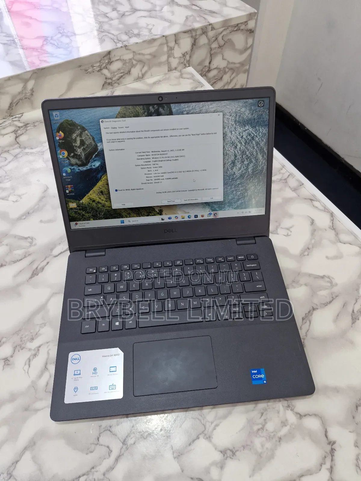 Laptop Dell Vostro 3400 8GB Intel Core I5 SSD 1T