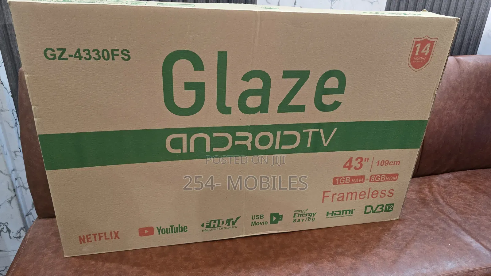Glaze 4310fs 43 Inch Smart Android Tv
