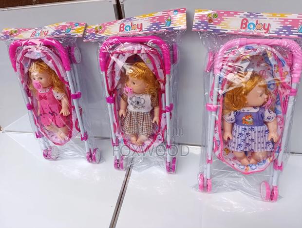 Kids Stroller With Doll. - main view