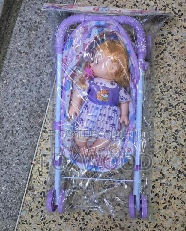 Kids Stroller With Doll. - thumbnail 4
