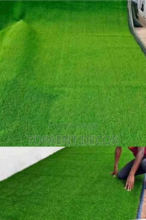 Artificial Green All Year Zero Maintenance Grass Carpet - main view