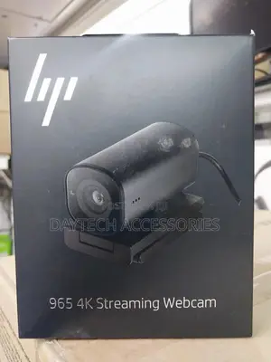 Hp 965 8mp Video With HDR Support Streaming Webcam