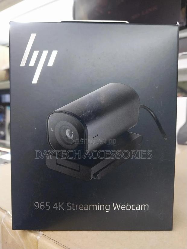 Hp 965 8mp Video With HDR Support Streaming Webcam
