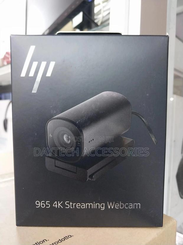 Hp 965 8mp Video With HDR Support Streaming Webcam - thumbnail 3