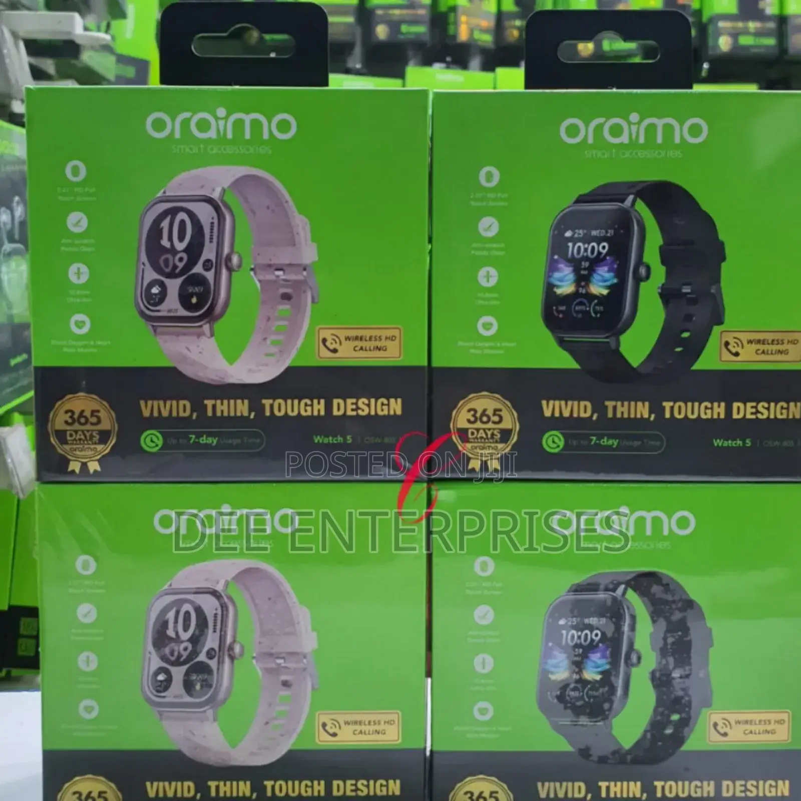 Oraimo Watch 5 Osw-805 2.01" Hd Panda Glass