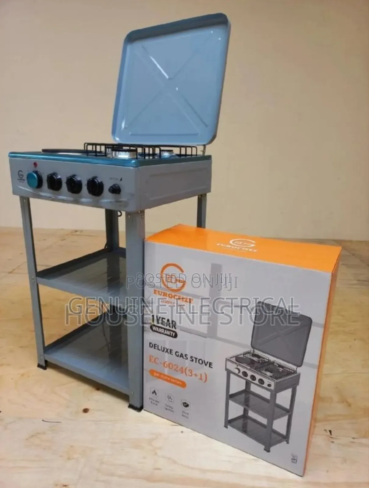 Eurochef 3gas +1 Electric Standing Cooker