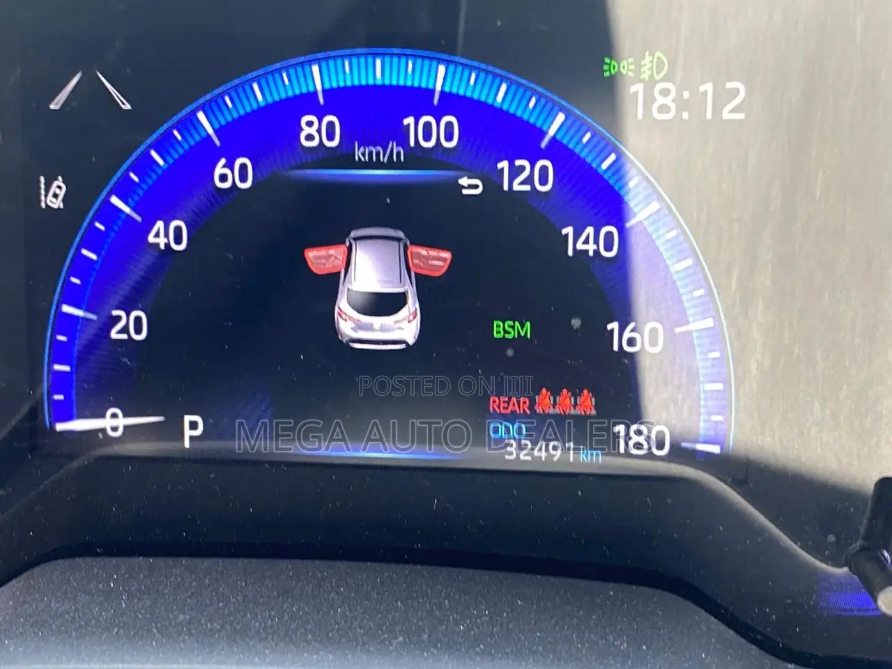 Toyota Corolla 2018 Blue