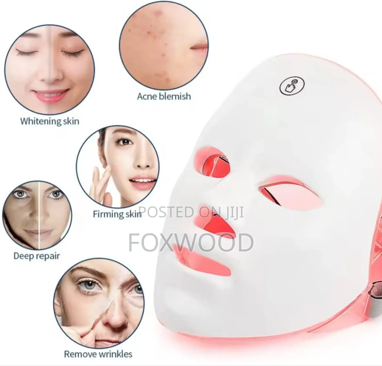 Wireless 7 Colors Light Led Facial Mask