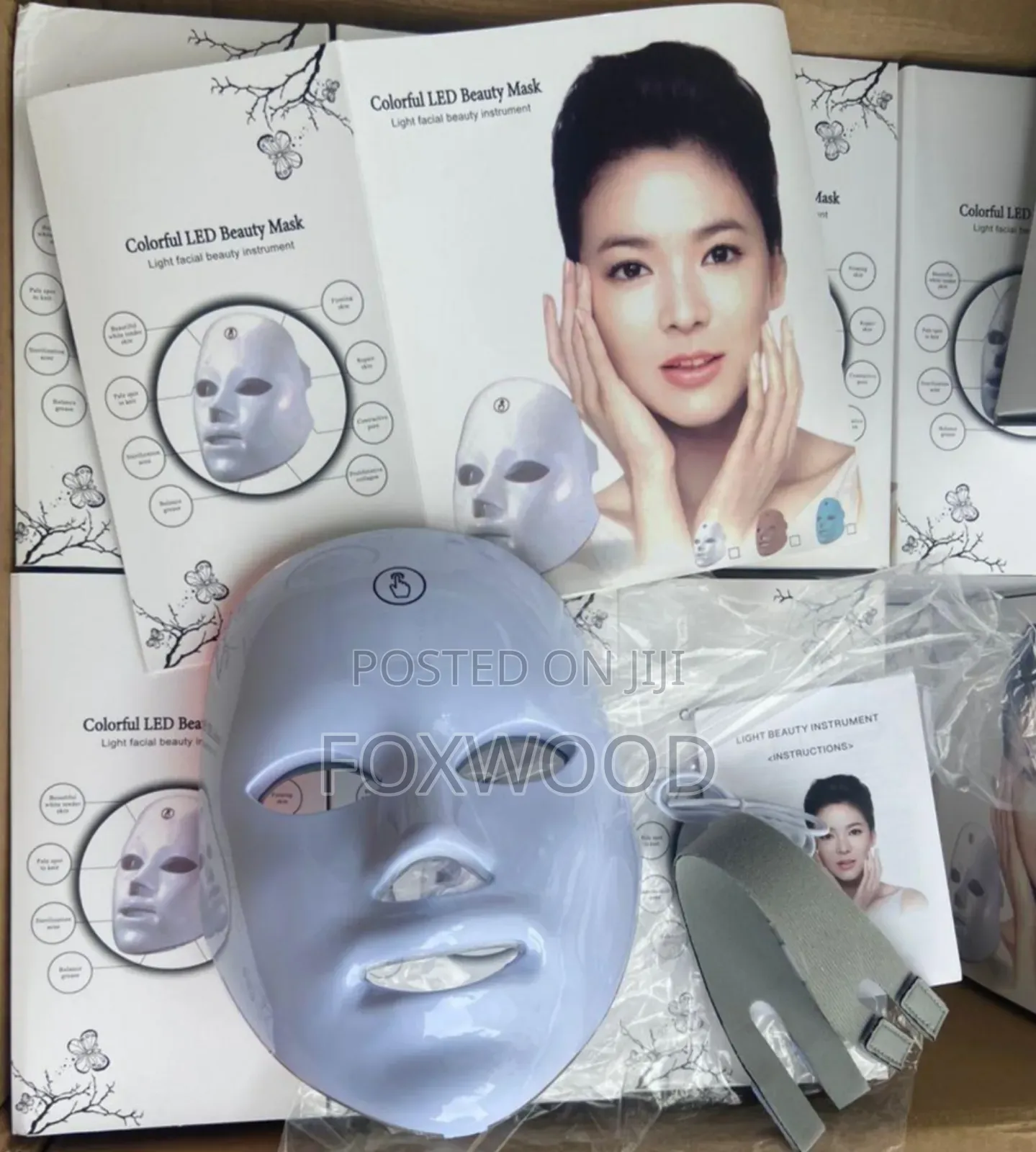 Wireless 7 Colors Light Led Facial Mask