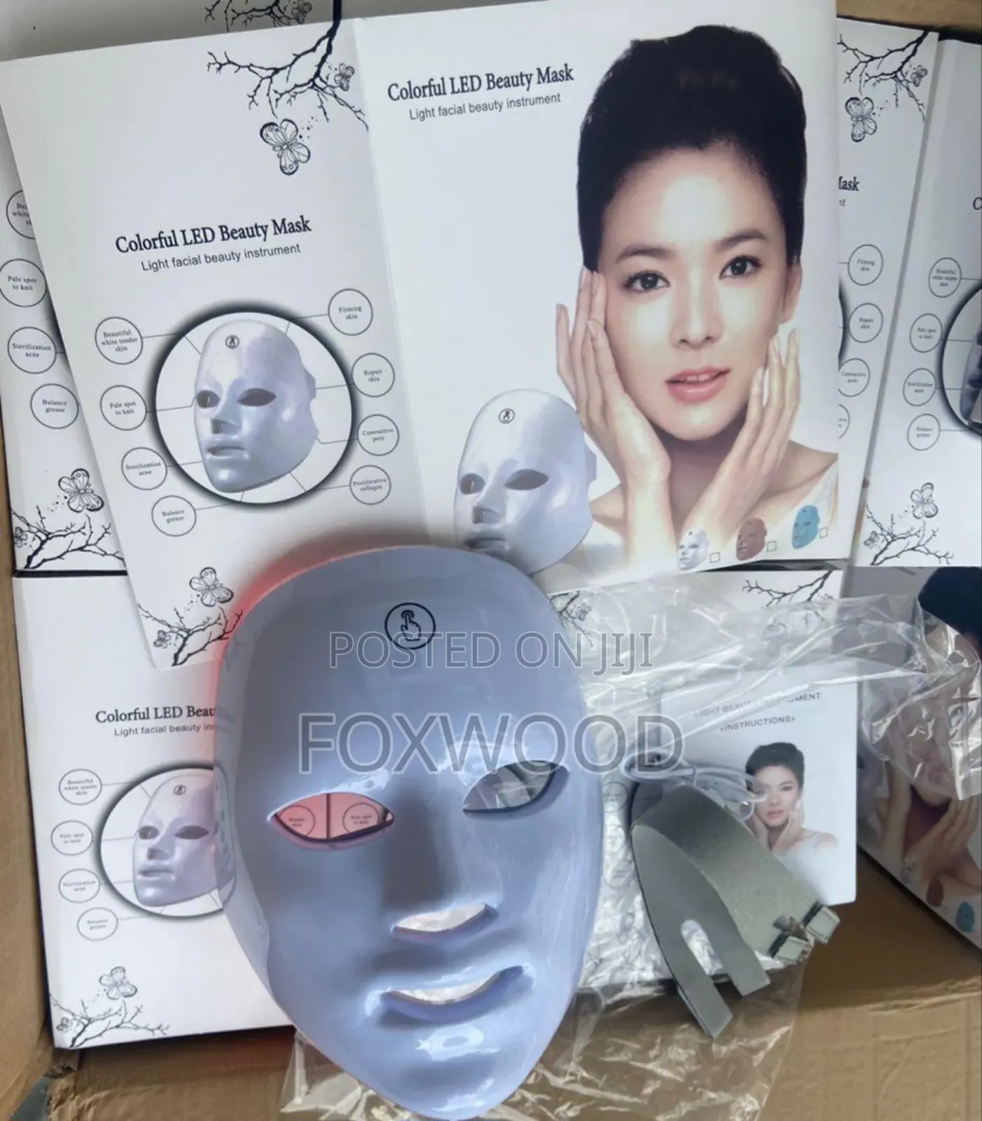 Wireless 7 Colors Light Led Facial Mask