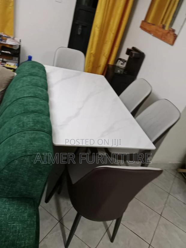 Marble Top Dining Set