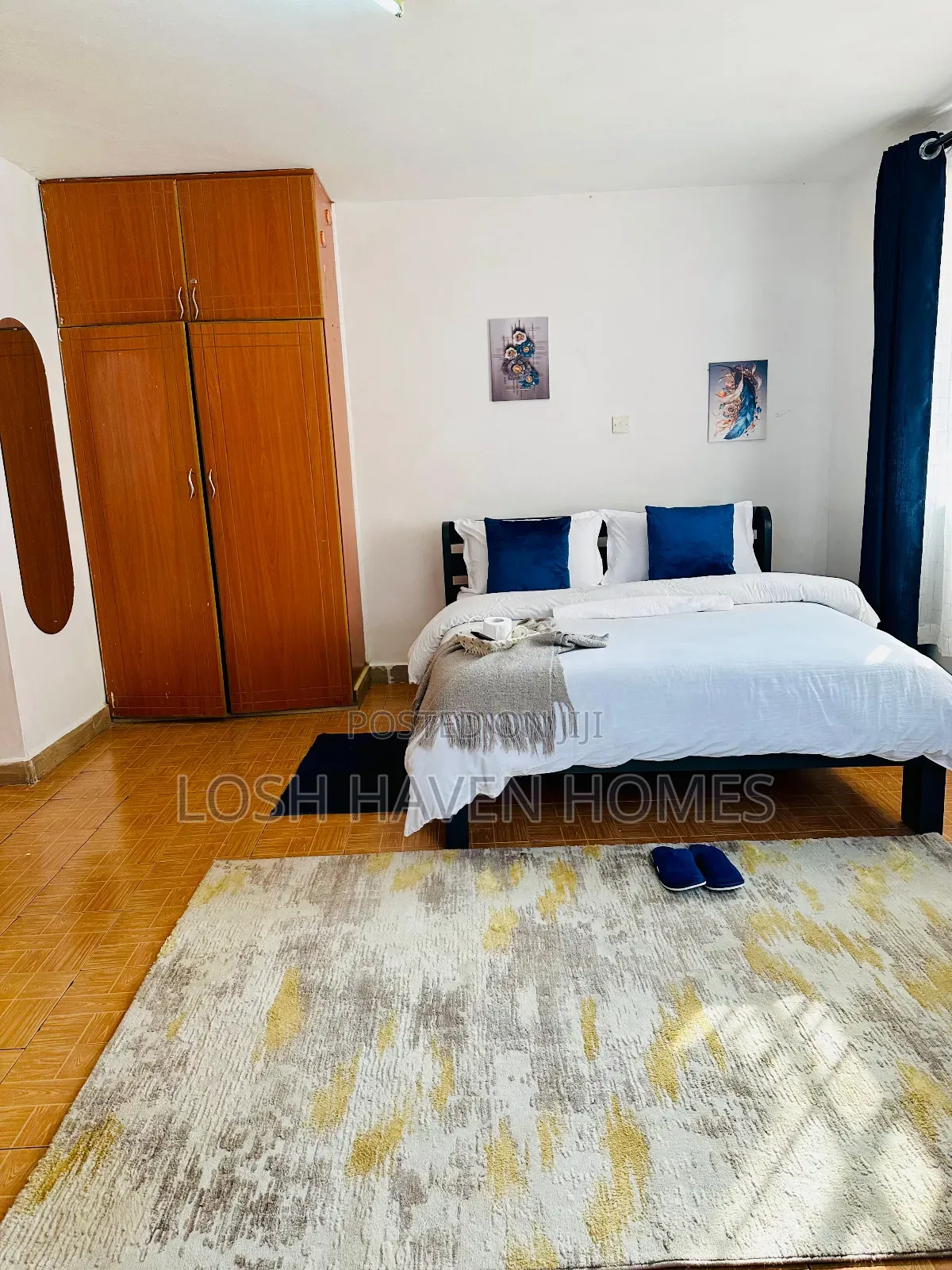 Blue Studio Airbnbin Nairobi Along TRM Drive Roysambu