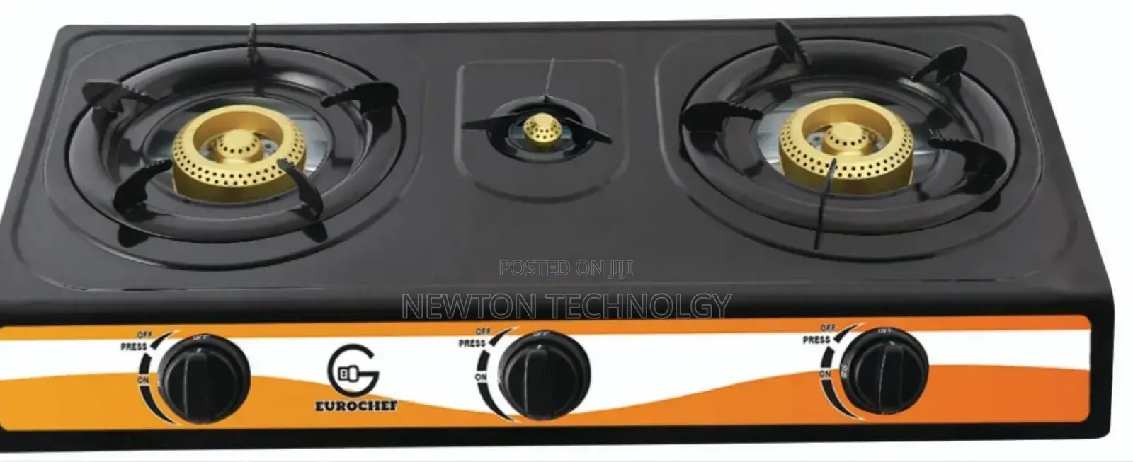 3 Burner Eurochef Table Top Burner