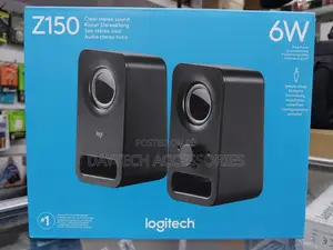 New Logitech Z150 Pc Speaker Stereo Sound 2 Speakers 6 Watts