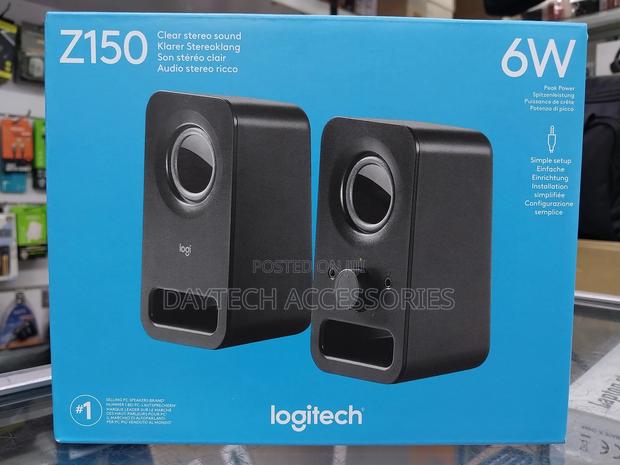 New Logitech Z150 Pc Speaker Stereo Sound 2 Speakers 6 Watts - thumbnail 2