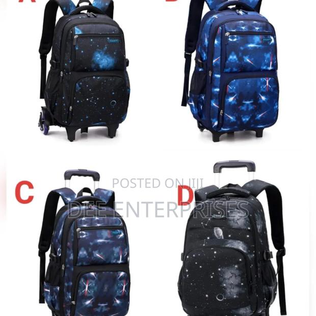 Rolling Trolley School Bag - thumbnail 2