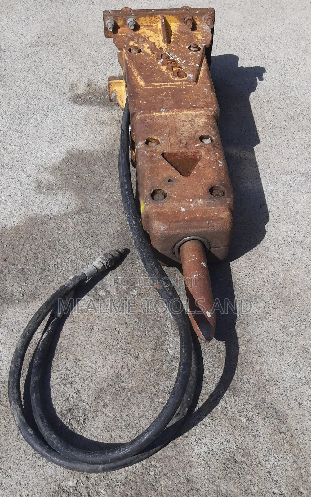 Digger Hydraulic Breaker Pecker 5 to 12 Tones - Ex-Uk